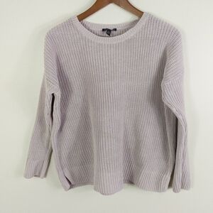 Eileen Fisher Organic Cotton Sweater Lilac Size XS